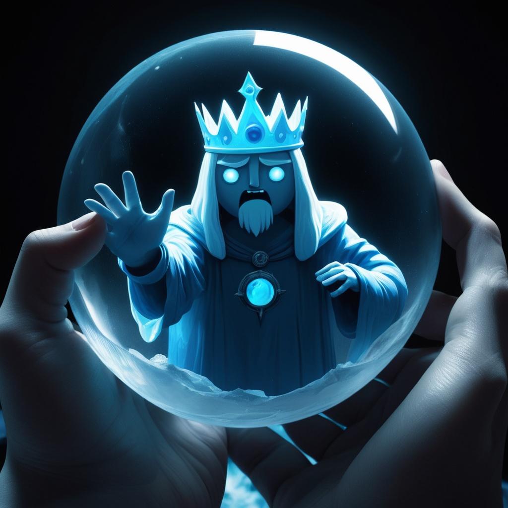 My ally as the Ice King. Missing from this picture: the ring.