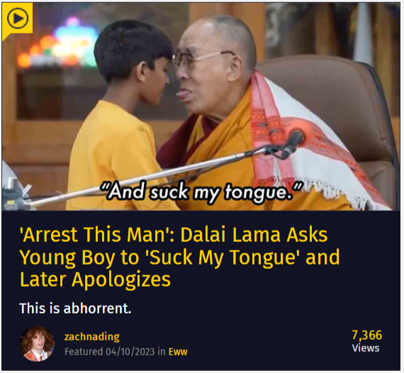 held it to his crotch