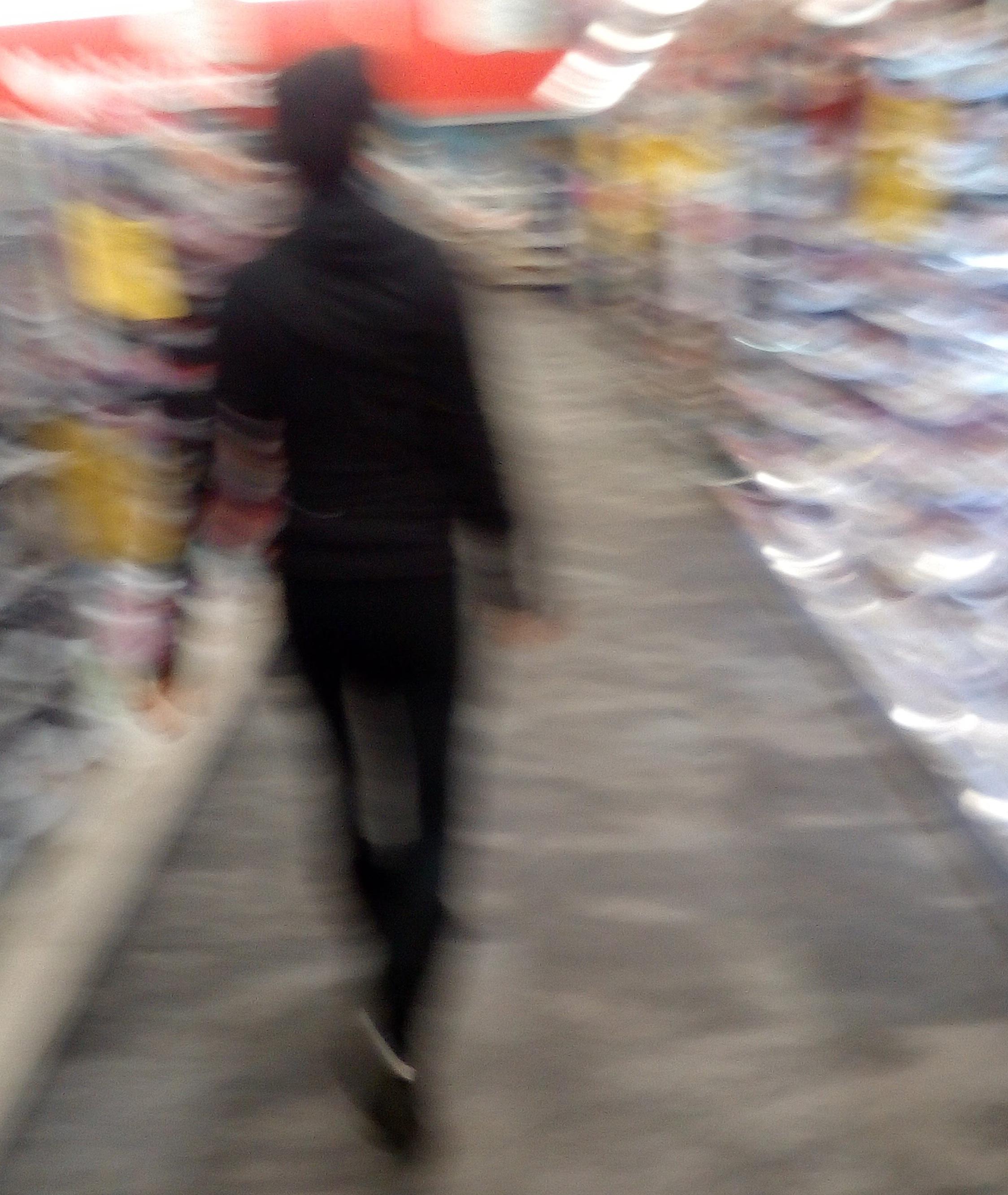 A Witch Going Shopping