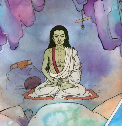 Milarepa In Repose (image)