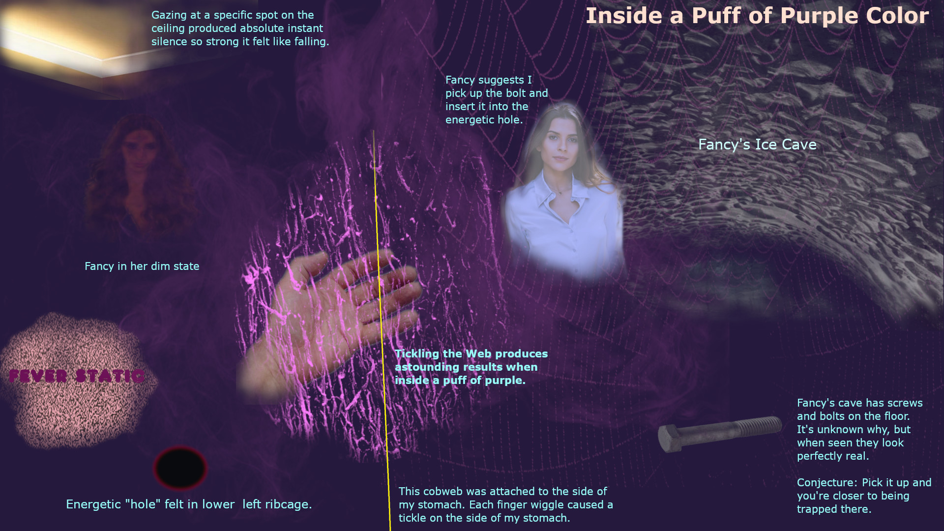 Fancy tries to trap me in her world