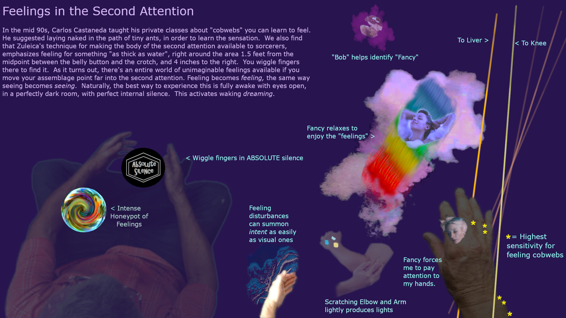 The world of feelings is as vast as the visual effects you can find in darkness