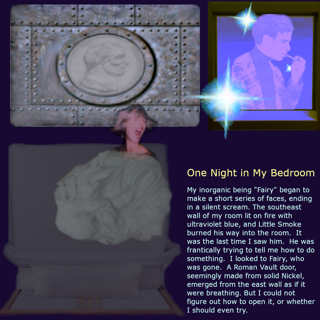 Fairy made a silent scream, and Little Smoke came to tell me something important.