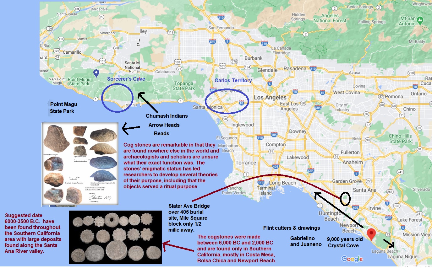 The \"Cog Stones\" averaged  3.75 x 1.5 in.