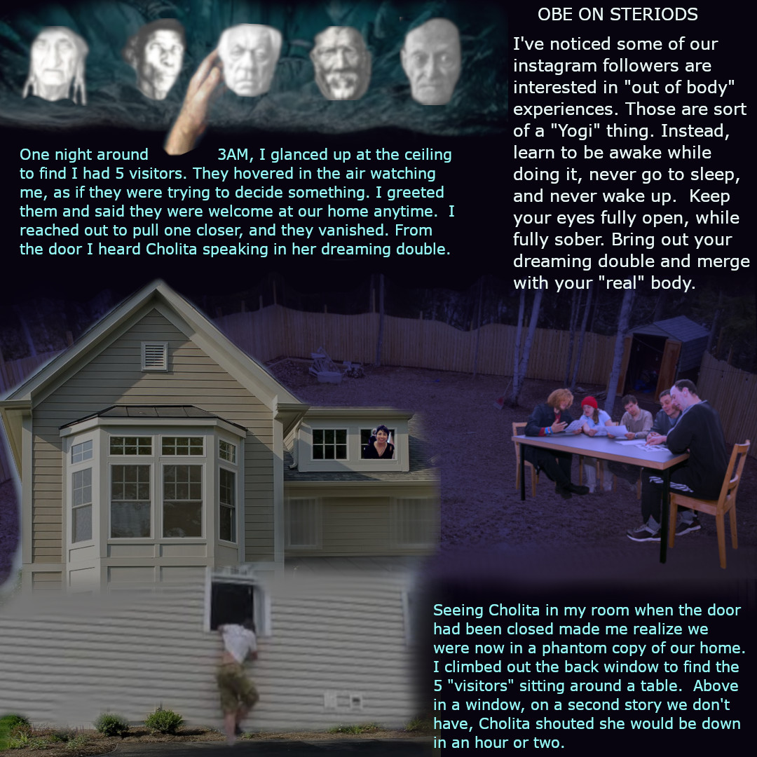 A random night when living with Cholita