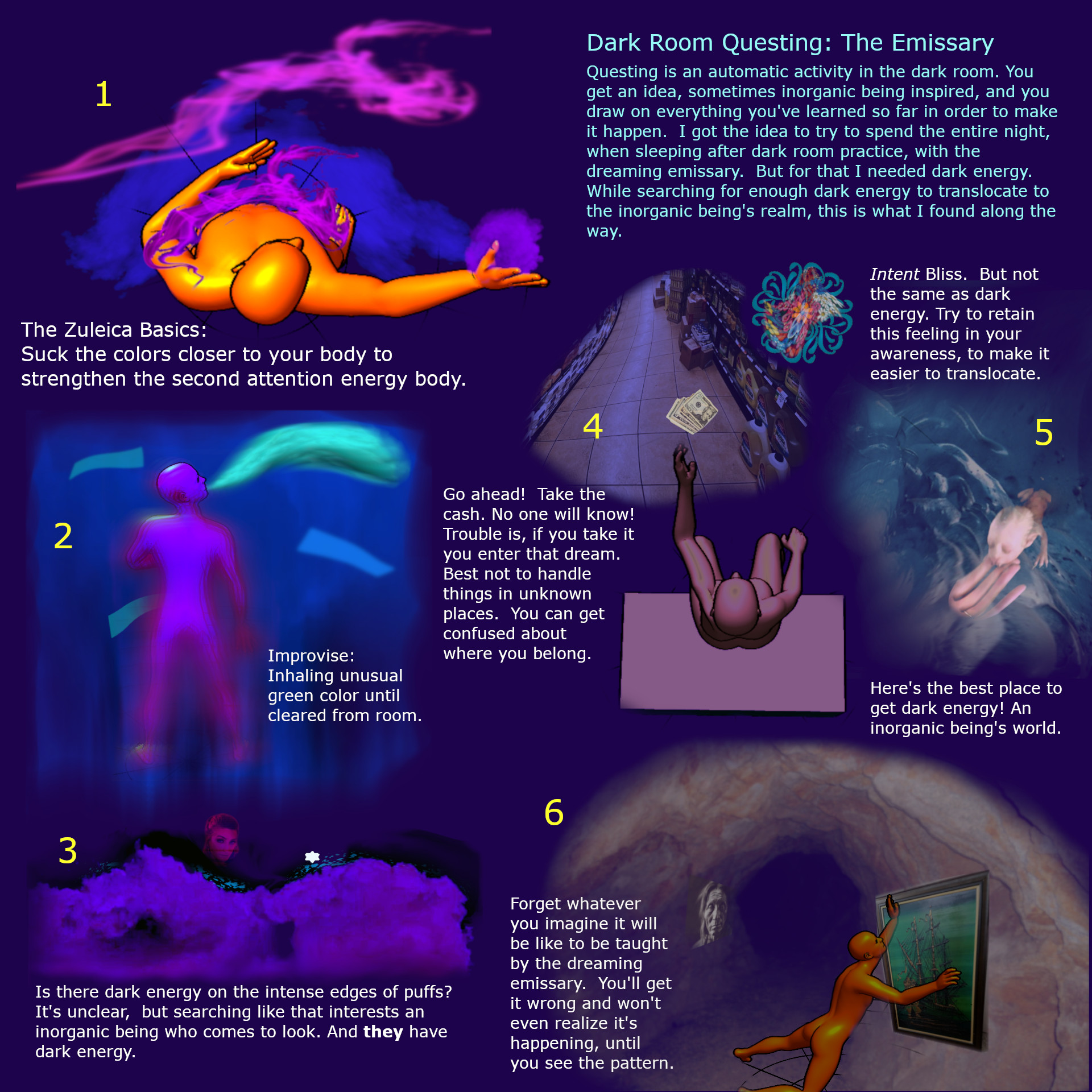 Everyone who continues dark room gazing will discover things to investigate.