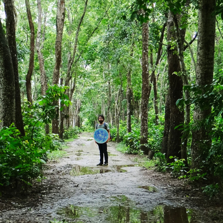 A crude representation, but other than the Indians chasing me, that's what it was like.