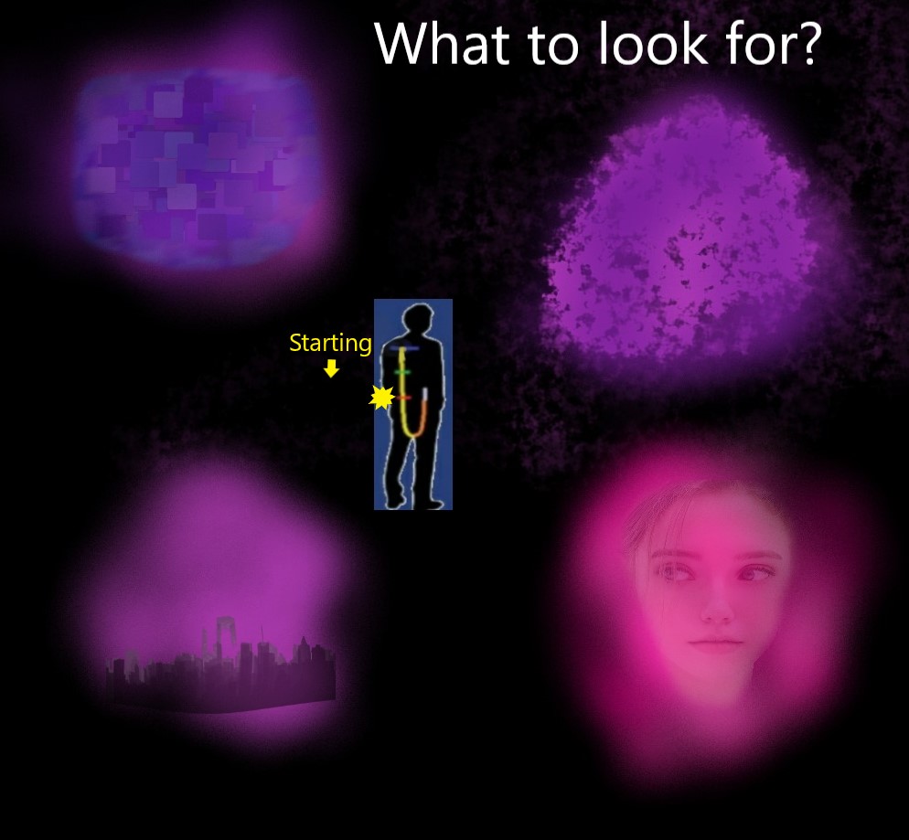 What you should perceive while moving down