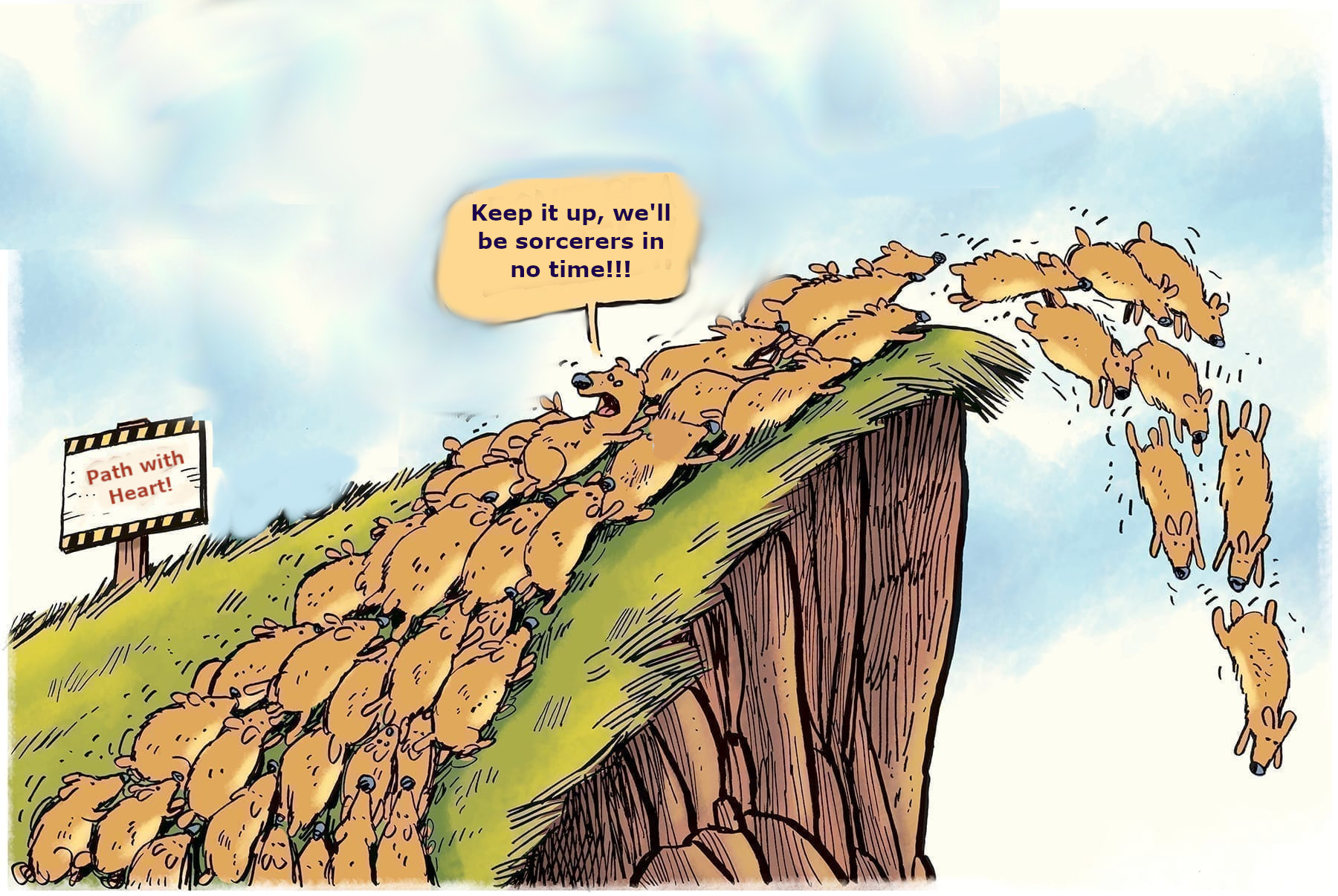 Tensegrity and Recapitulation just aren't going to get you  where you want to go!