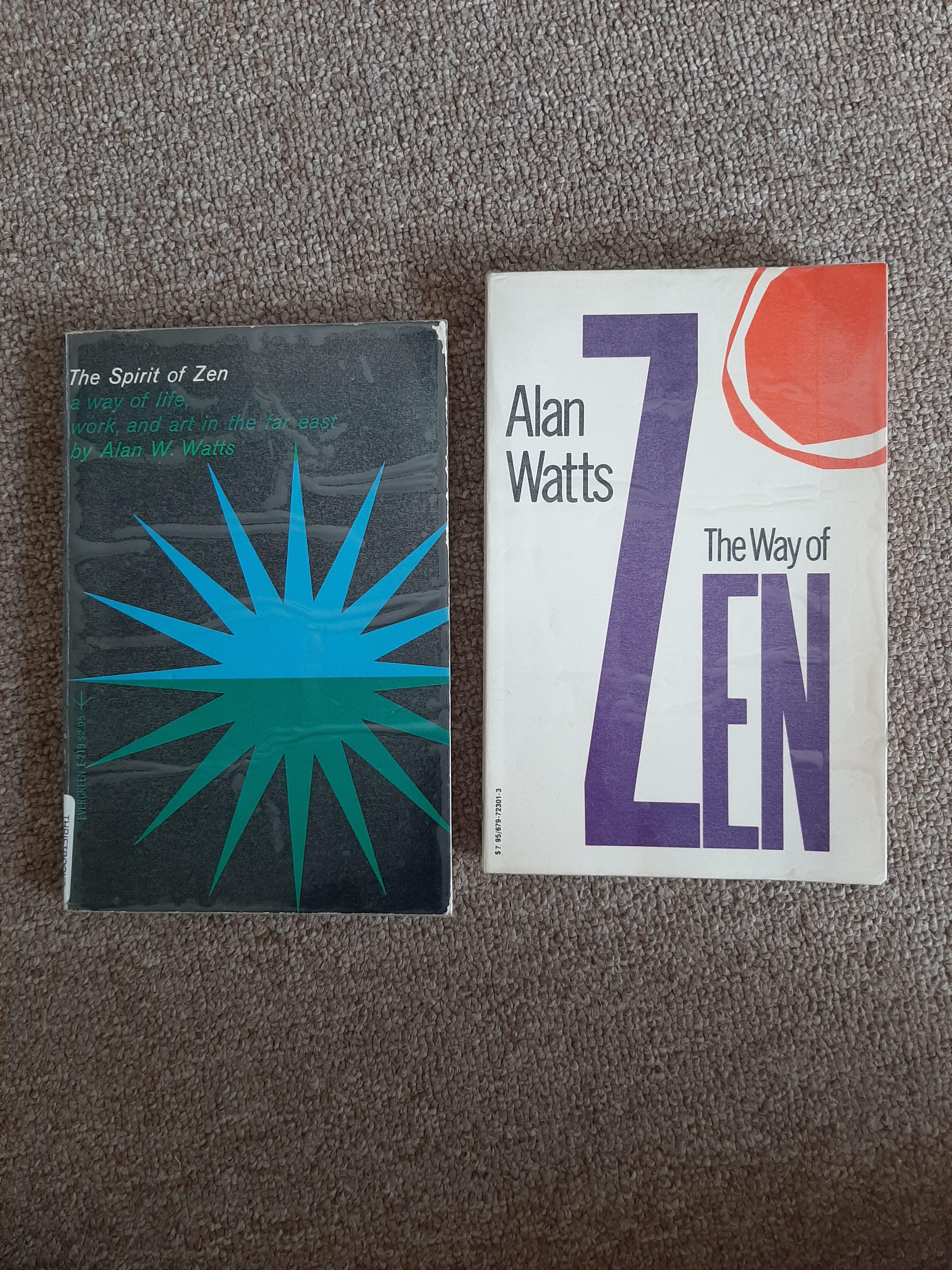 Alan Watts' books on zen are some of the most profound works I've ever read. He really had a knack of getting to the crux of zen.