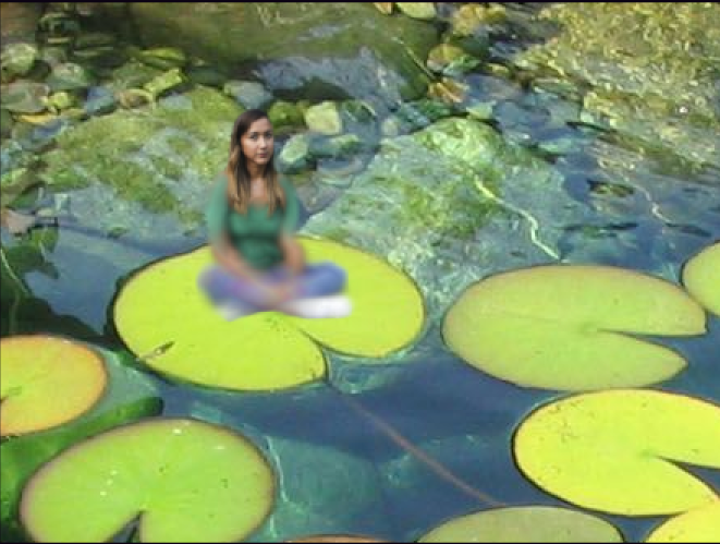 More accurate. Notice lower half is blurry