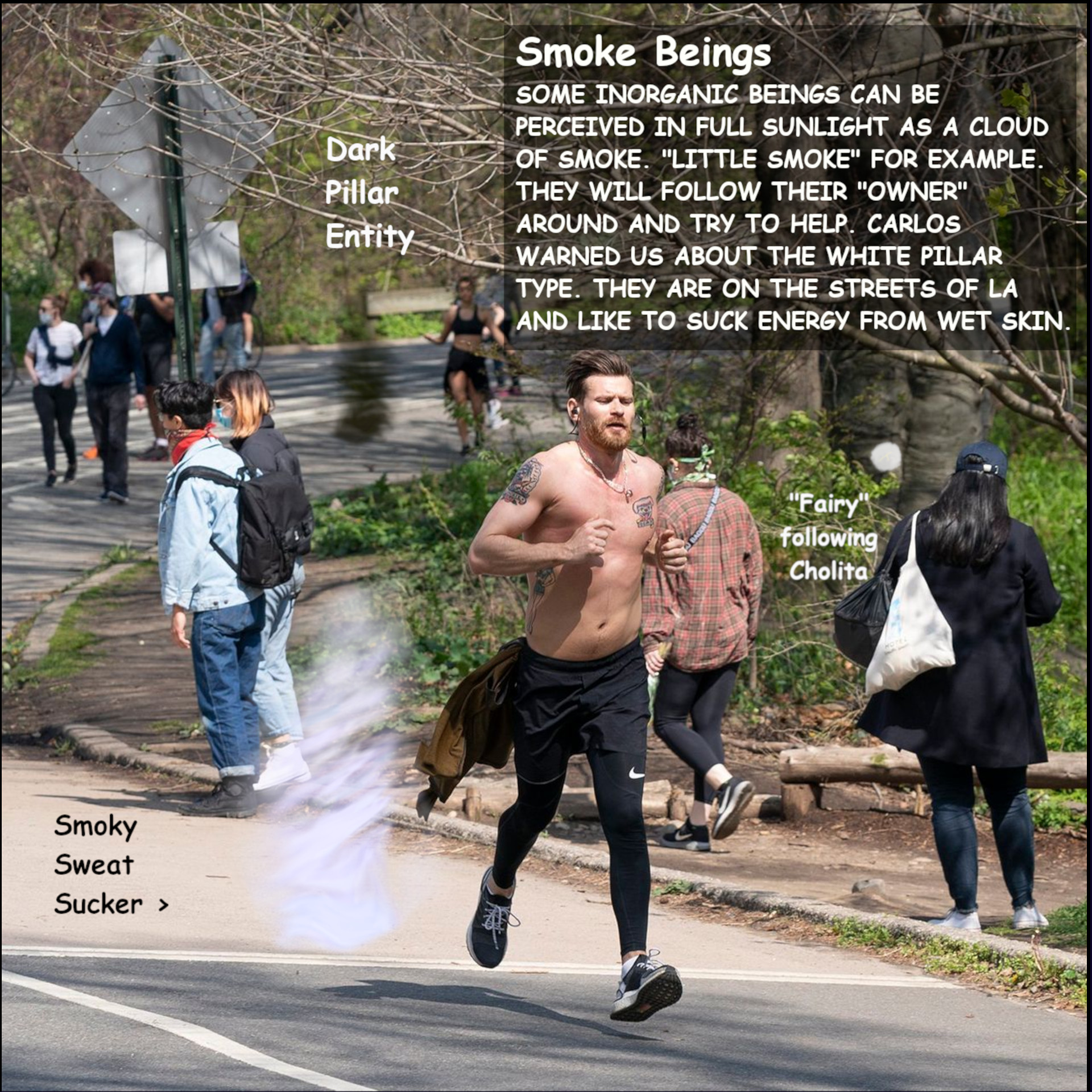 Watch out for the White Pillar of Smoke!