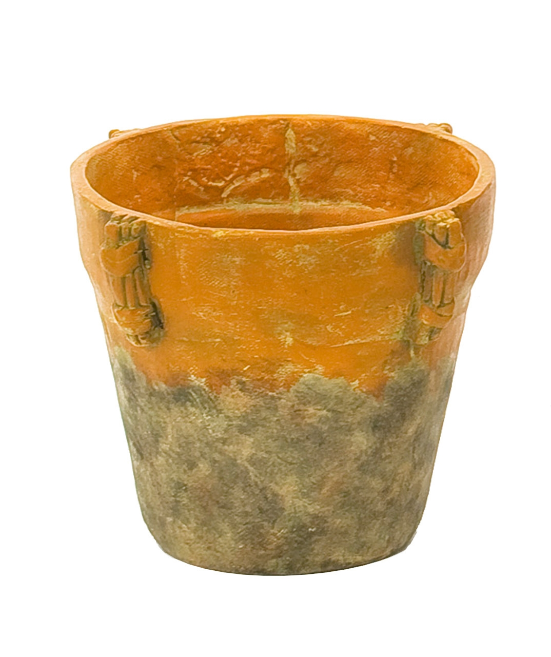 Modern Ochre coated pottery