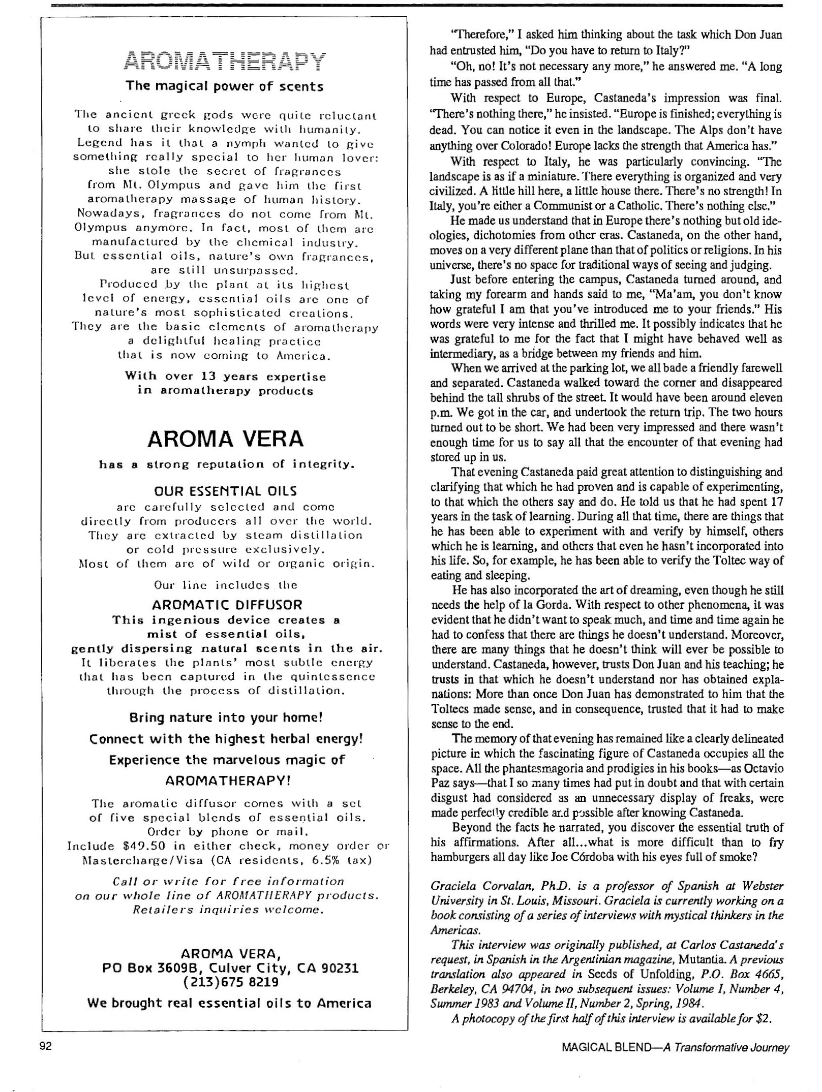 Magical Blend #15 - 1985