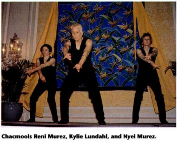 Chacmools: Reni Murez, Kylie Lundahl, and Nyei Murez