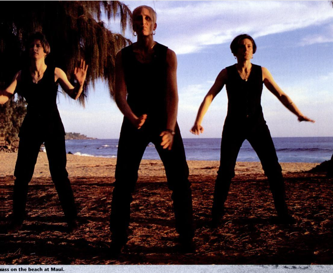 on the beach at Maui, Hawaii