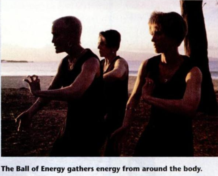 The Ball of Energy gathers energy from around the body