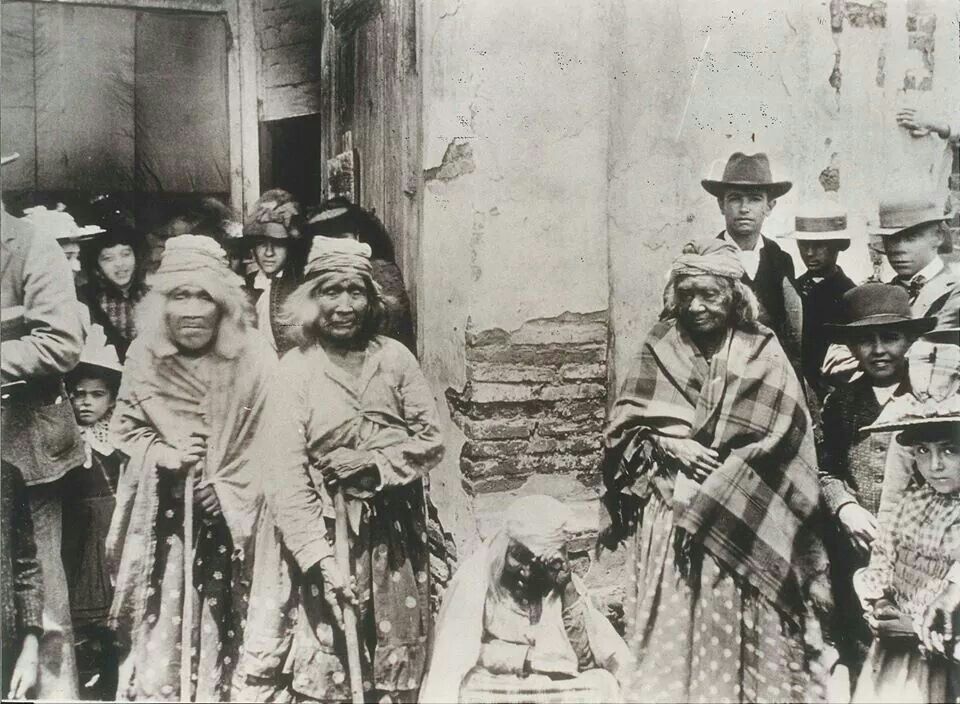 Keep in mind, pictures this old were always posed. It was  a big deal to make one.