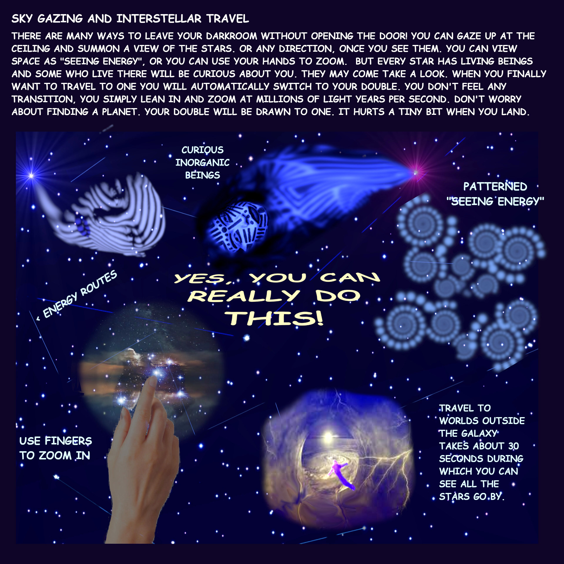 It's rare I find anything easily repeatable. There's a pattern to that, but I don't get it yet.