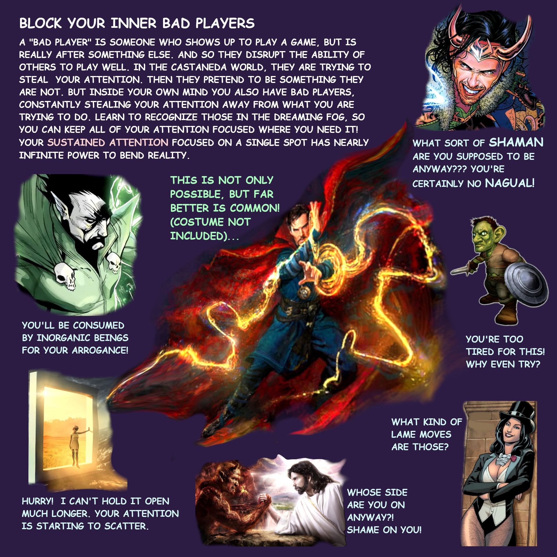 A strange lesson from Lily on how leave your darkroom by ignoring your \"friends\"