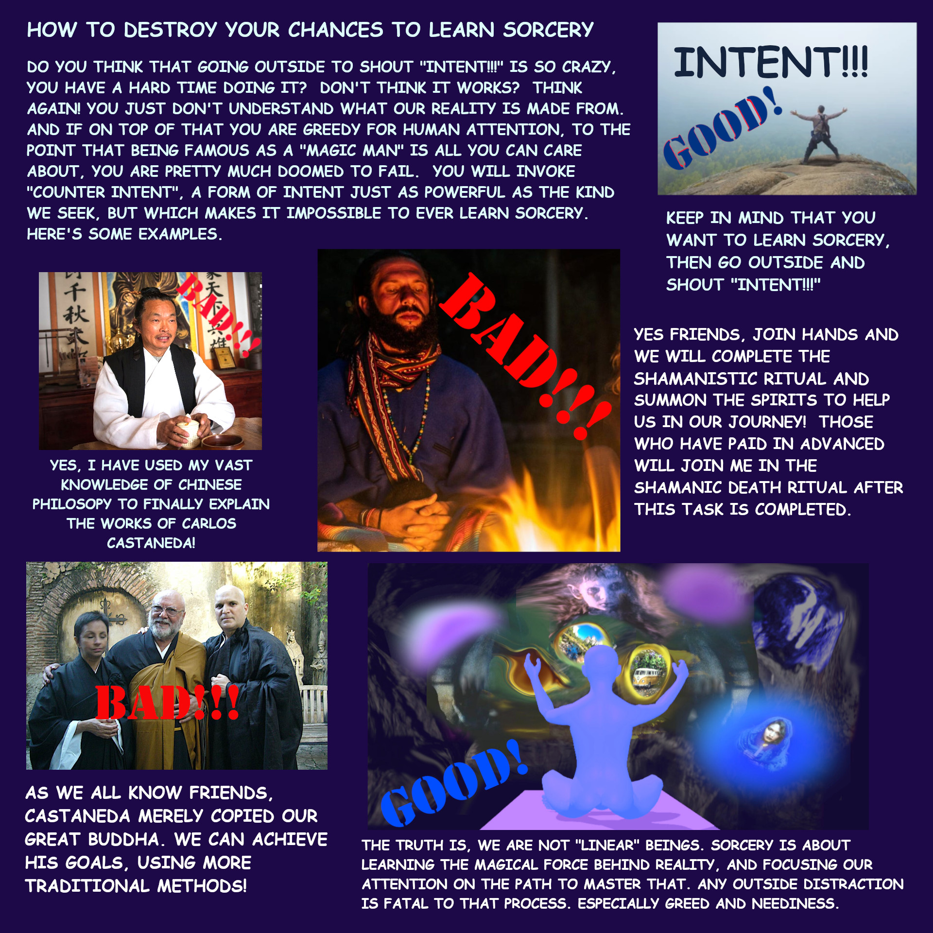 It's impossible to capture this topic, but here are a few of the worst mistakes