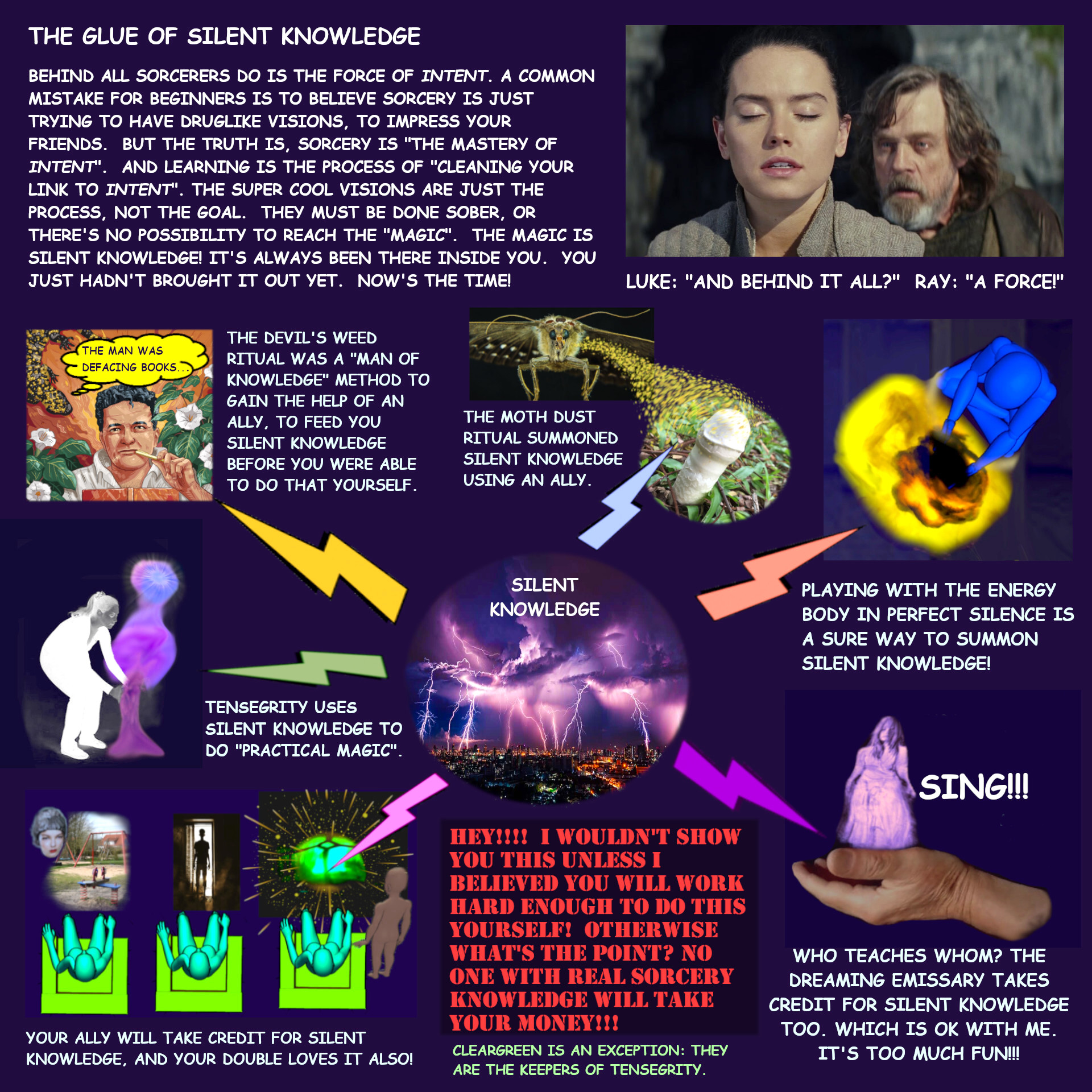 Ok...  I know.  I snuck Star Wars in there again.  Sorry. Blame Soledad.