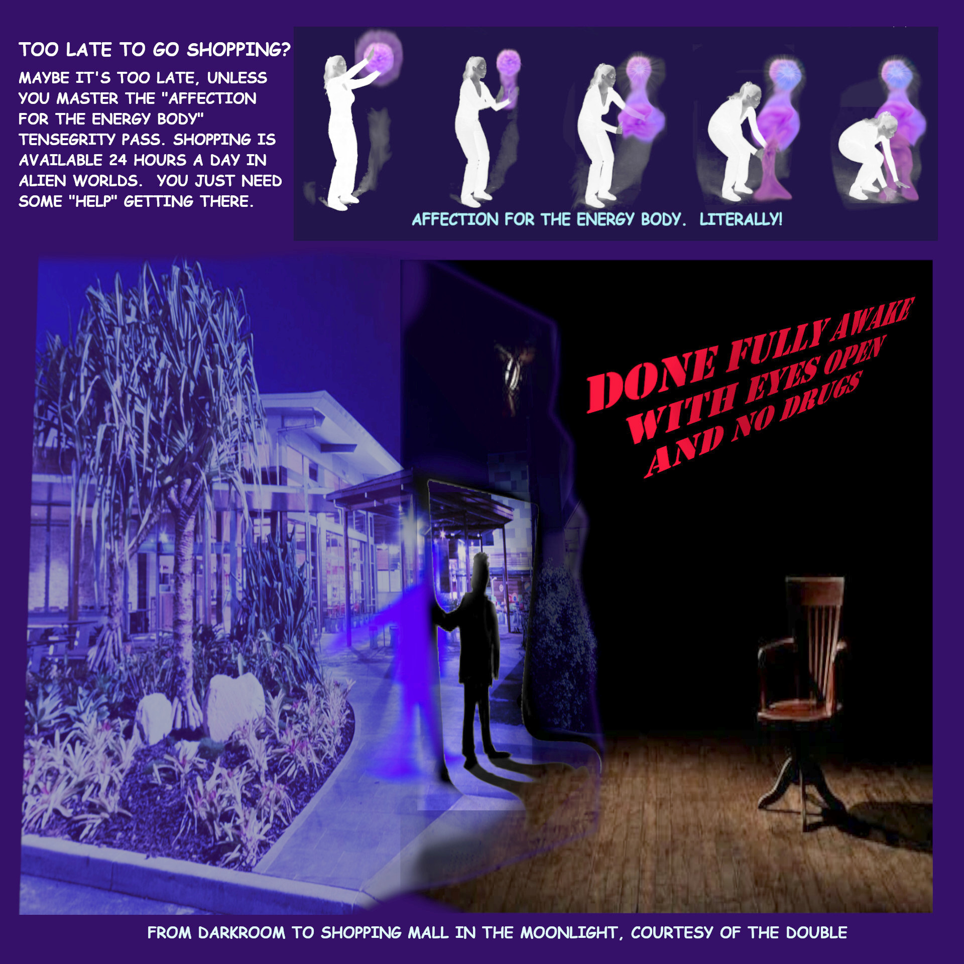 Is this what Taisha and Florinda did when they were missing to go \"Shopping\"?