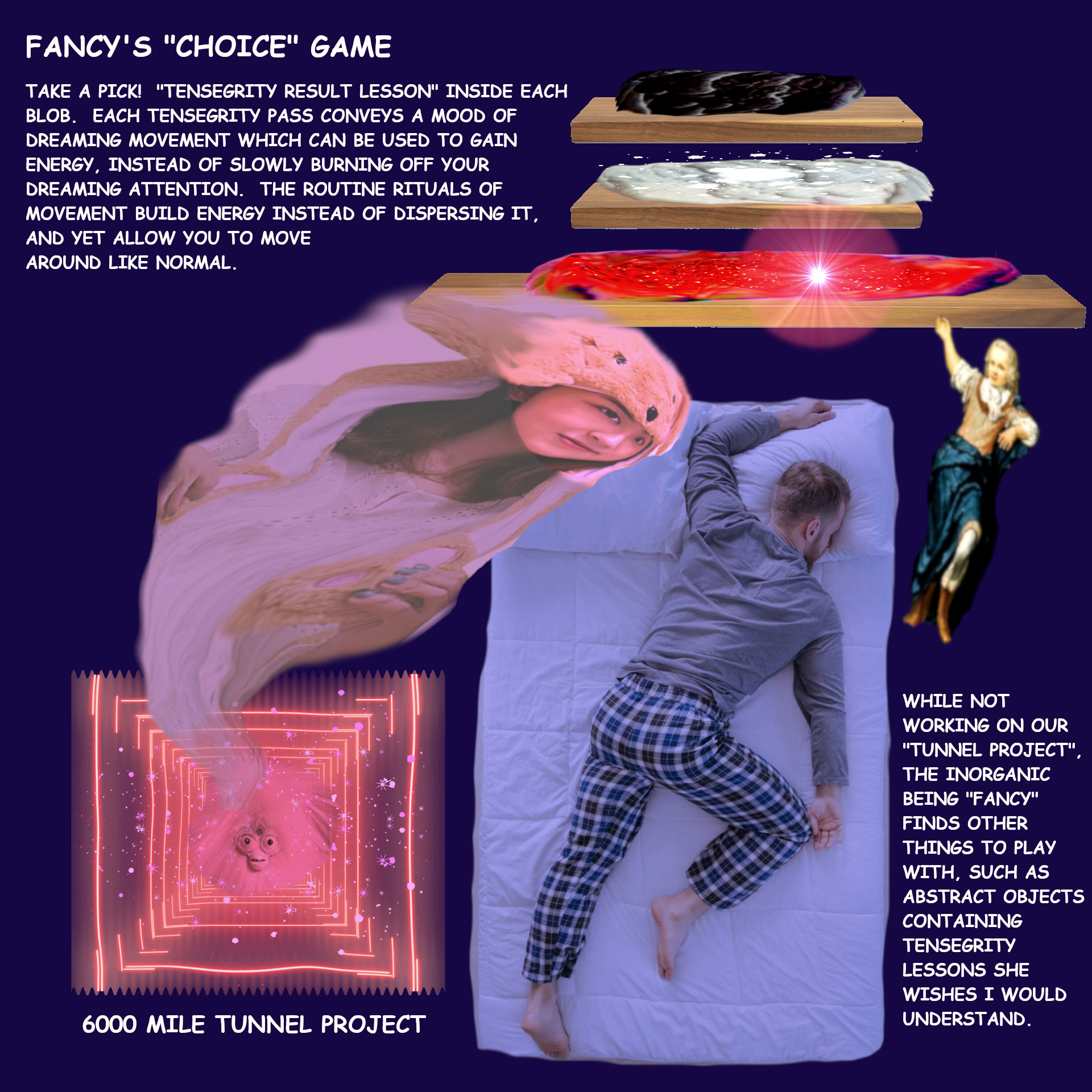 A \"project\" can make an inorganic being more realistic.