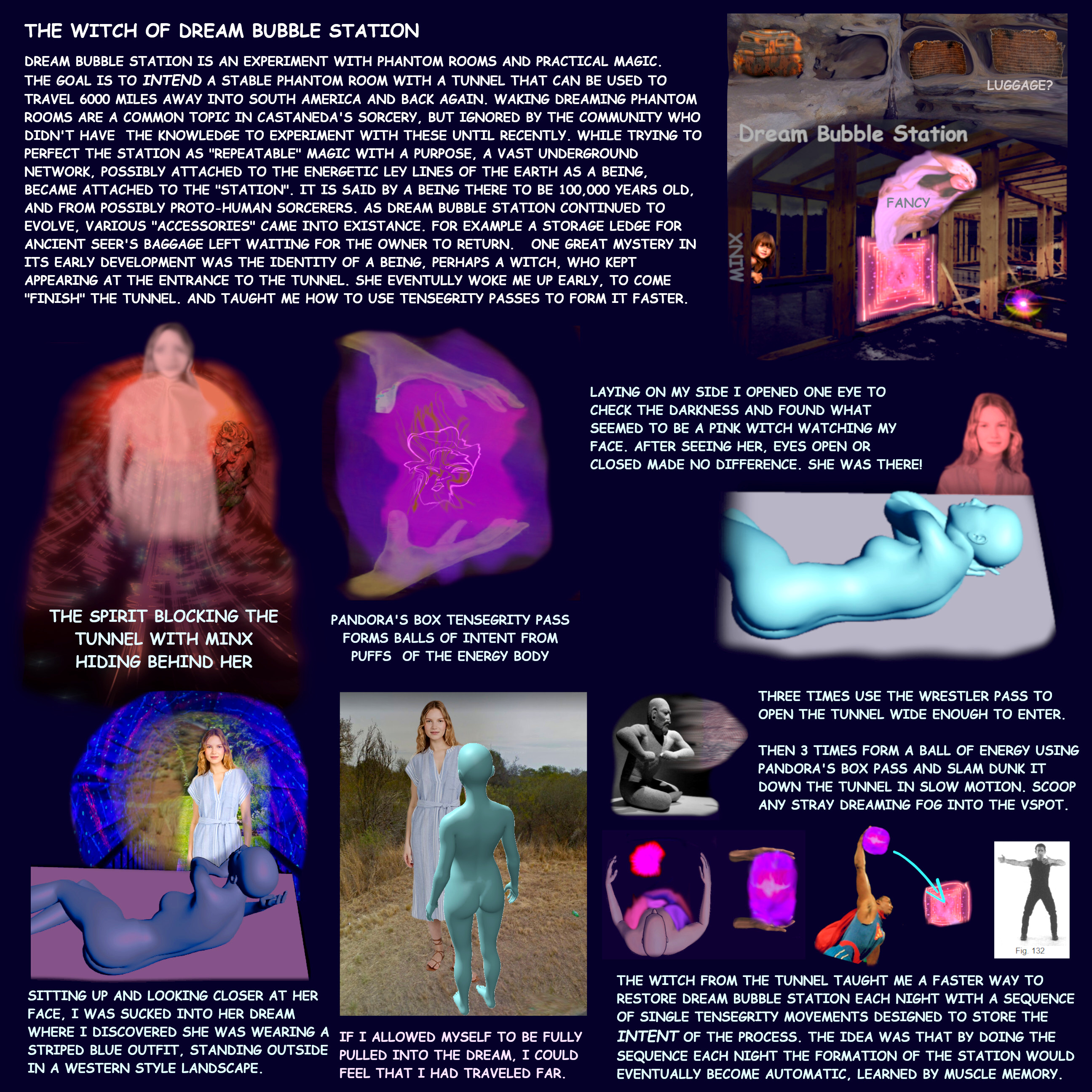 \"Practical Magic\" gets more and more complex as you go until it contains a \"story\".