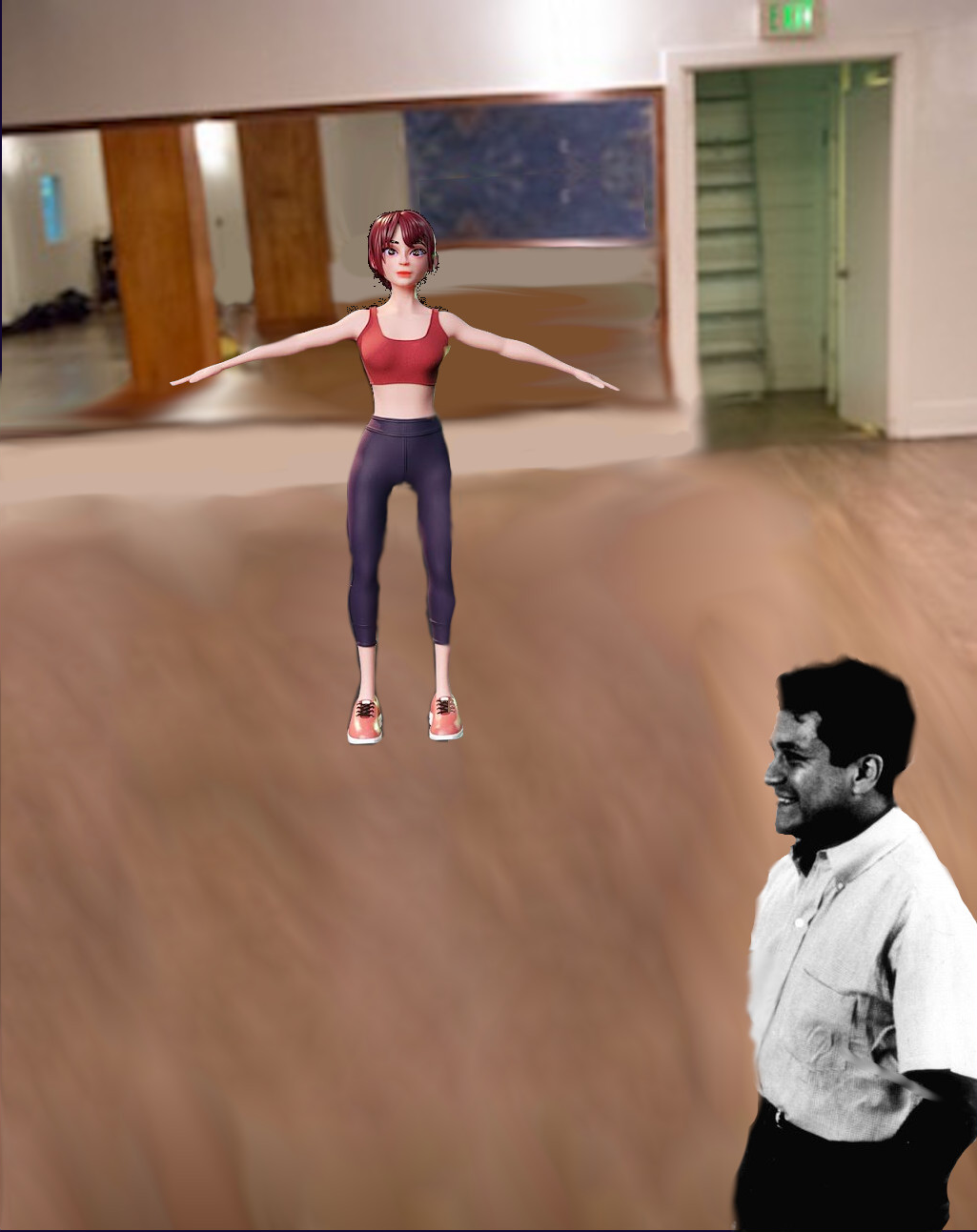 A lesson from Silent Knowledge.  Yep, that room is where Carlos taught us!