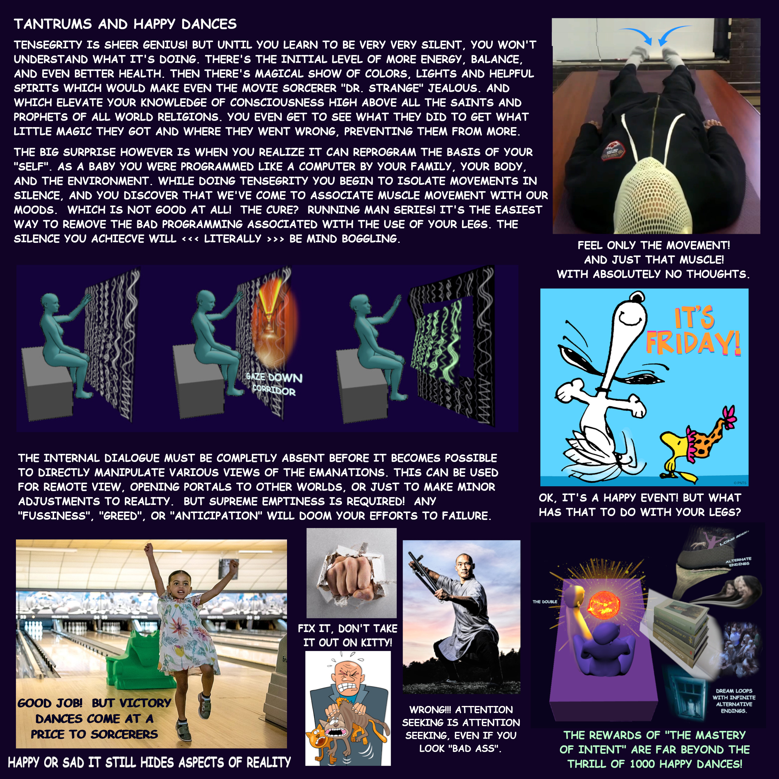 There's that horrible YouTube kungfu flim flam man again!